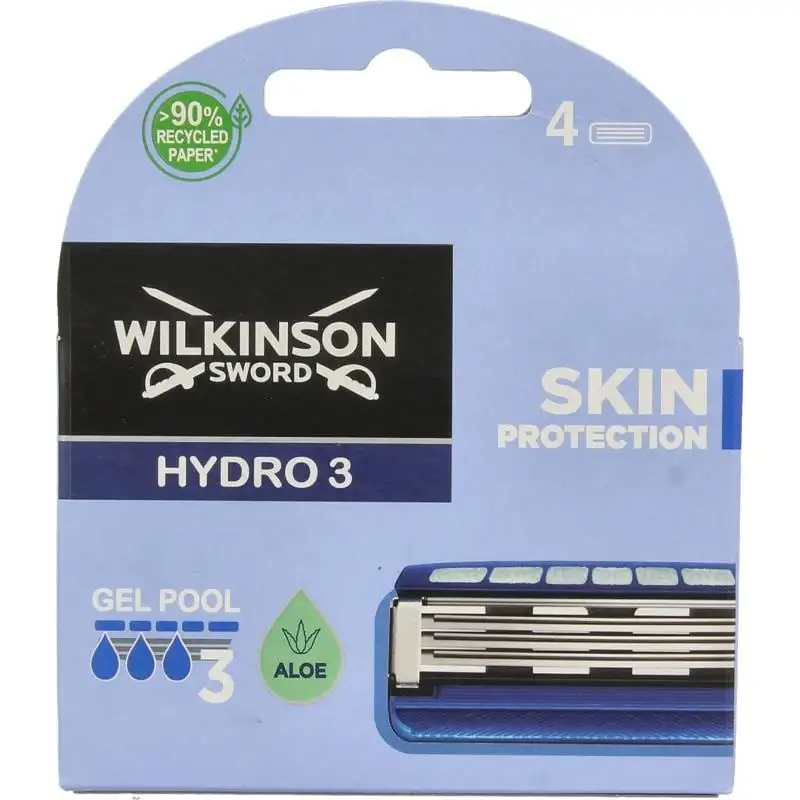 Wilkinson Hydro 3 Hautschutzklingen 4 Stück
