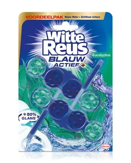 Witte Reus Toilettenblock blau aktiver Eukalyptus 100 Gramm
