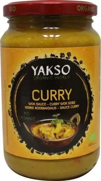 Yakso Curry-Wok-Sauce bio (350 gr)