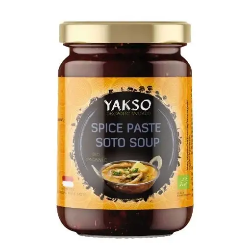 Yakso Gewürzpaste Soto-Suppe (Bumbu Soto Seitan) Bio (100 gr)
