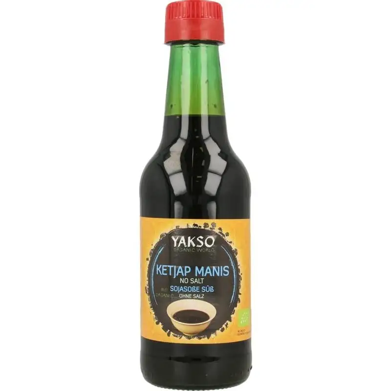 Yakso Kecap Manis kein Salz bio 250 Ml