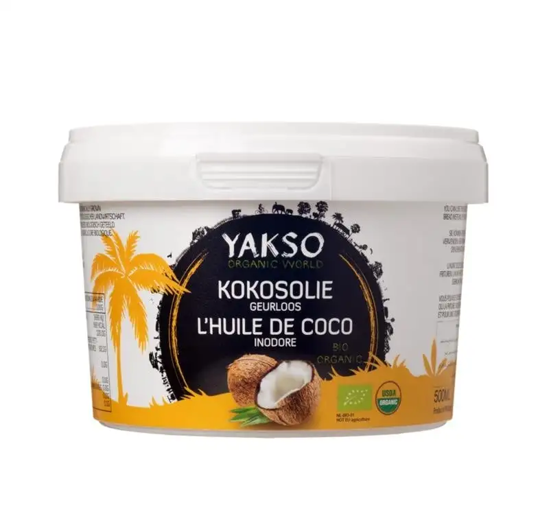 Yakso Kokosöl geruchlos bio (500 Ml)