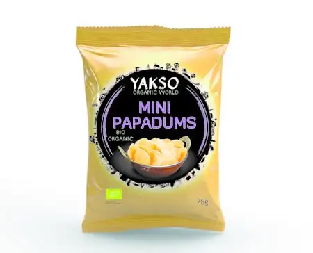 Yakso Mini-Papadums Bio (75 gr)
