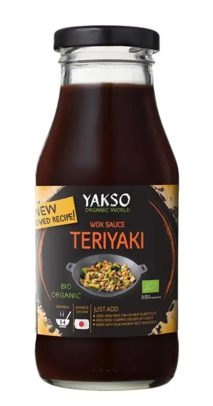 Yakso Woksauce Teriyaki Bio (240 Ml)