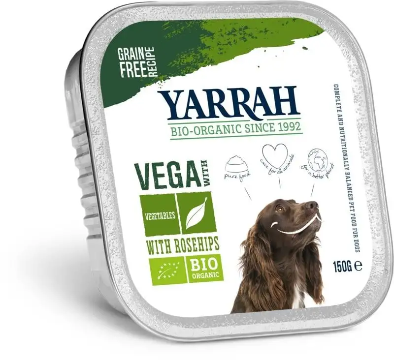 Yarrah Hundefutter Brocken vegetarisch Bio (150 Gramm)