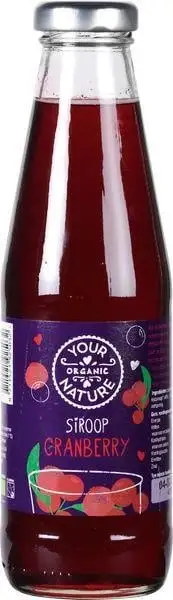 Your Organic Nat Cranberrysirup bio (500 Ml)