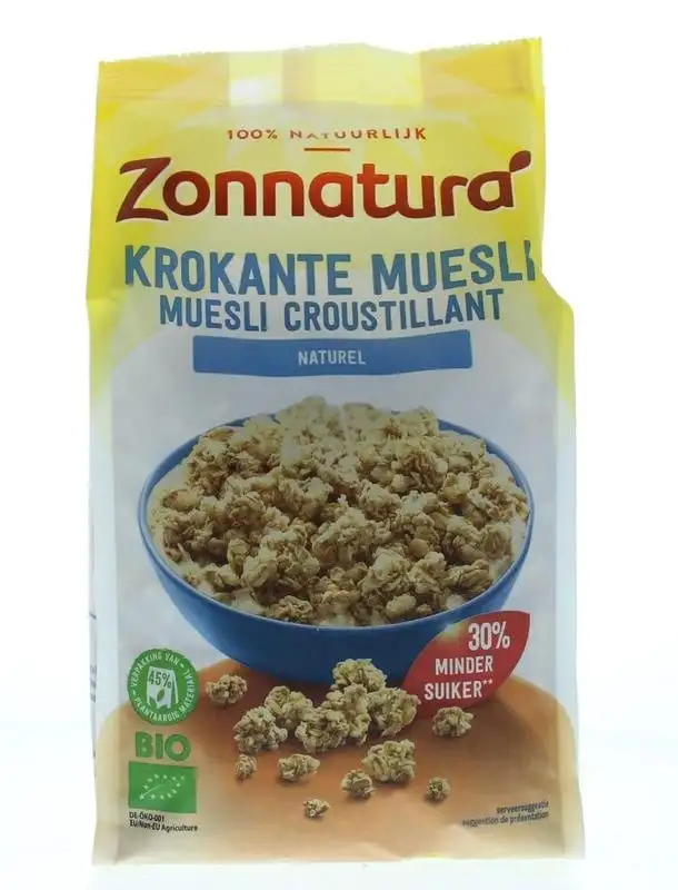 Zonnatura Knuspriges Müsli natürlich 375 Gramm