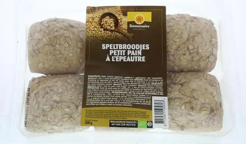 Zonnemaire Dinkelriegel Bio 6 Stk