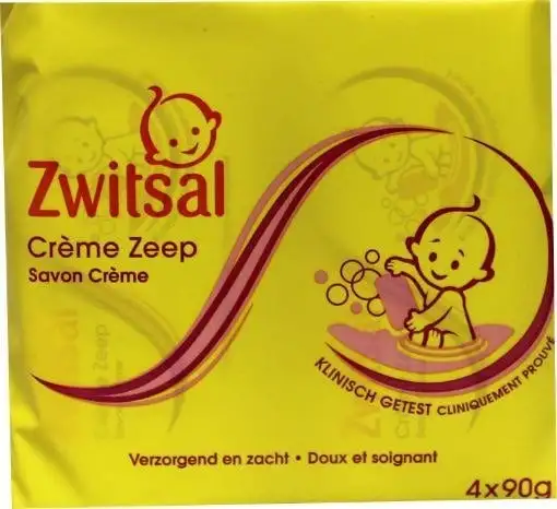Zwitsal Seife 4er-Pack (360 gr)