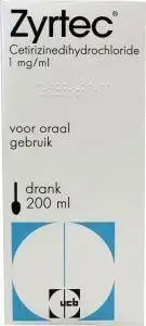 Zyrtec Lösung zum Einnehmen 1 mg/mg (200 Ml)
